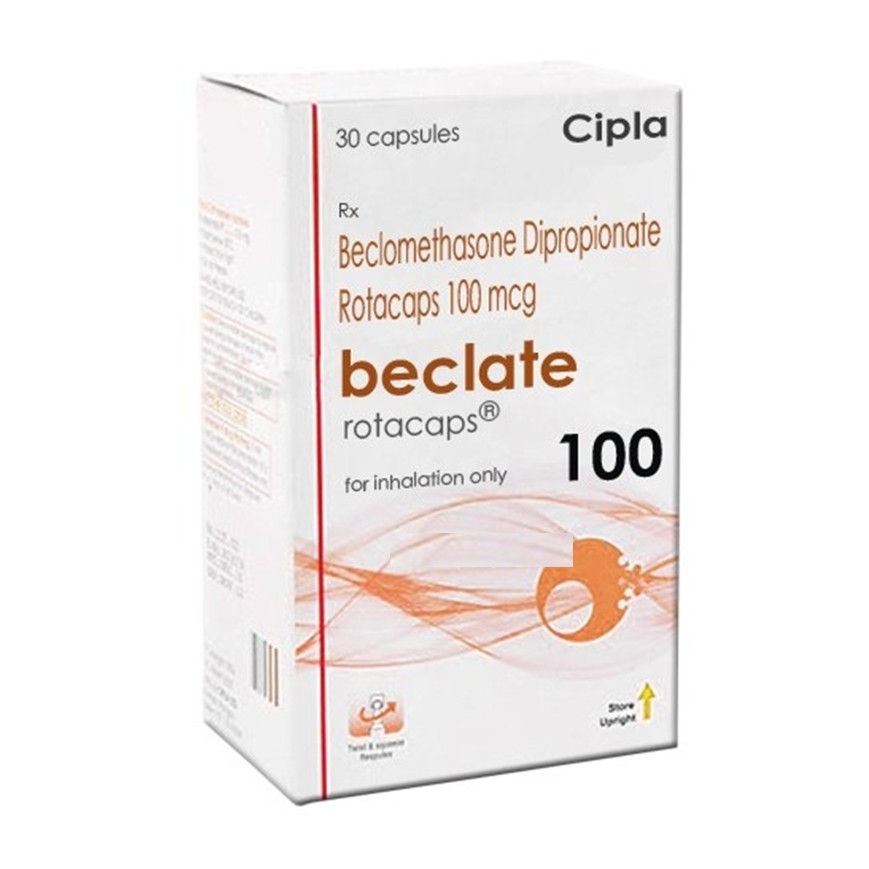 Beclate Rotacaps 100mcg