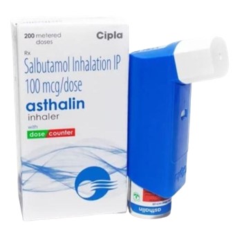 Asthalin HFA Inhaler 100 mcg (200 mdi)