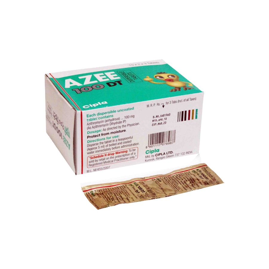 Azee DT 100mg